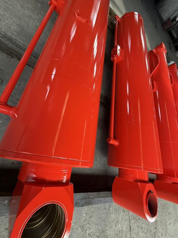 Large Bore ODM OEM Double Acting Cylinder High Tonnage Steel Hard Chrome Plated