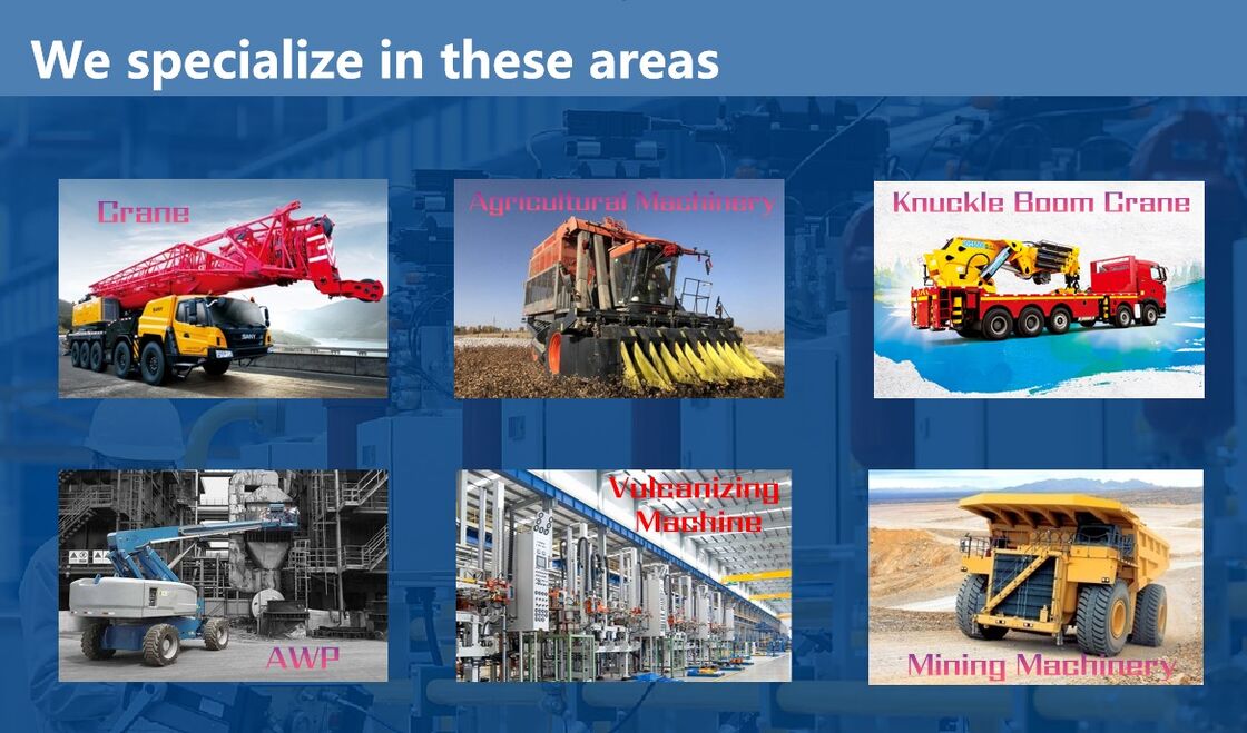 Dual Stage Telescopic Custom Hydraulic Cylinder With Hard Chrome Plated Surface ODM OEM