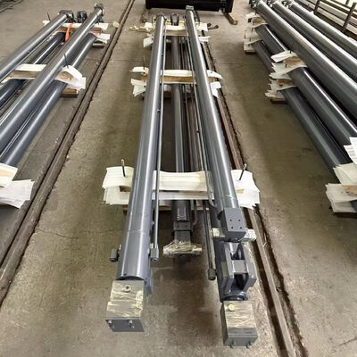 6500mm Long Stroke Double Acting Telescopic Hydraulic Cylinder Hard Chrome Plated